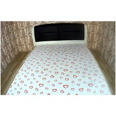 Простыня бязь пл.120гр/м. флирт простыня 1,5 сп. детская расцветка Iv Selena