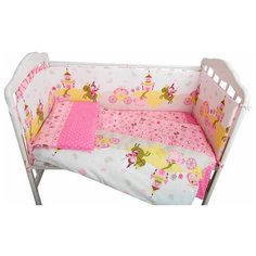 Сонный Гномик комплект Золушка (6 предметов) нежно-розовый