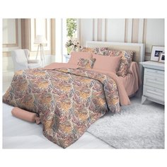 Комплект постельного белья 1,5-спальный, "Verossa", дизайн-Nikea, 2 наволочки-70*70см, ткань-Сатин-люкс, упаковка-Чемоданчик