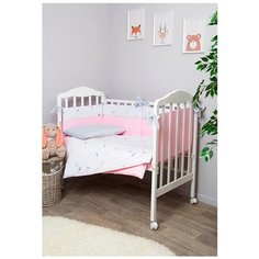 Сонный Гномик комплект Стрекоза-Егоза (6 предметов) розовый