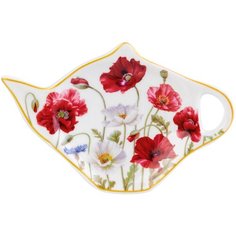 Подставка под чайный пакетик 12,5х8х1,5 см Elan Gallery Маки