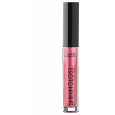 Lamel Professional Блеск для губ Shining Gloss, 406 розовый крем