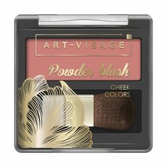ART-VISAGE Компактные румяна Powder Blush 302 ice rose