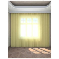 Тюль INVA Т260Ж/желтый Инва