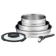 Набор посуды Tefal Jamie Oliver L9569032 5 пр. серебристый
