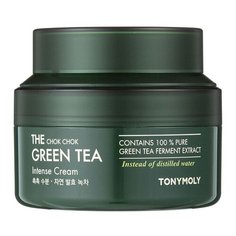 TONY MOLY The Chok Chok Green Tea Intense Cream Интенсивный крем для лица с экстрактом зеленого чая, 60 мл