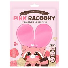 Secret Key Патчи для глаз гидрогелевые Pink Racoony Hydro-Gel Eye & Cheek Patch, 3 шт.