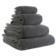 Полотенце банное темно-серого цвета из коллекции Essential, 70х140 см Tkano