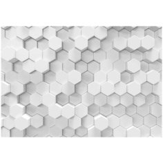 Фотообои PosterMarket WM-81 (Соты 3D) 368*254 Ш*В