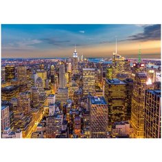 Фотообои PosterMarket WM-11 (Закат в Манхэттене) 254x184 Ш*В