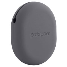 Система хранения аксессуаров Deppa Silicone Pouch, силикон, графит