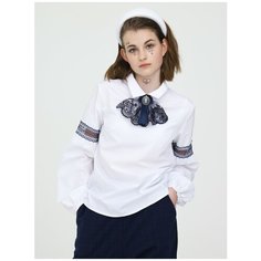 Блузка Nota Bene размер 140, белый