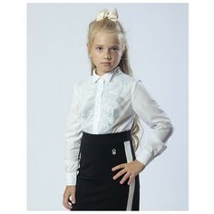Блузка Nota Bene размер 146, голубой