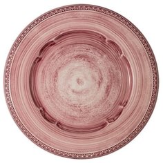 Тарелка обеденная Matceramica Augusta, без инд.упаковки (розовый) (MC-F566200328D1531)