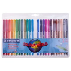 Фломастеры "Colour World", 24 цвета Centropen