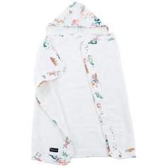BEBE AU LAIT Полотенце с капюшоном Toddler Mermaid банное 70х127 см белый