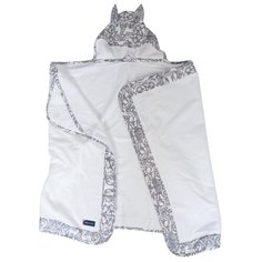 BEBE AU LAIT Полотенце с капюшоном Woodland банное 70х127 см белый