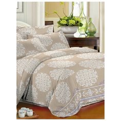 Комплект постельного белья "Текстильная лавка" 2-спальный, полисатин "Ажурный узор"