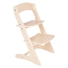 Растущий стульчик Babystul деревянный, слоновая кость