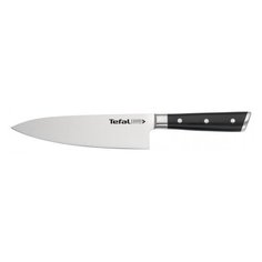 Шеф-нож Tefal Ice Force, лезвие 18 см, серебристый/черный