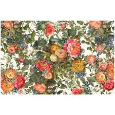 Фотообои флиз. WM-101NW (Цветы «Белый») 400*260 4680030566682 Poster Market