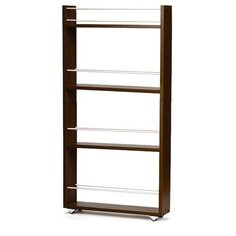 Полка выдвижная, для кухни и ванной комнаты 94х52х16 см, 4-х этажная, венге