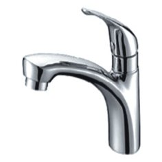 Cron Смеситель для раковины (умывальника) с коротким изливом, хромированный, CN1090