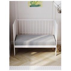 Cloud factory простыня на резинке Plain 125х65 см серый