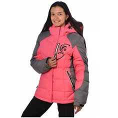 Пуховик женский THINK PACE 15010 (Розовый 1030/50)