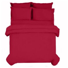 Пододеяльник Nova Сатин, 145x215 см, красный