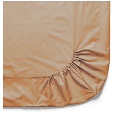 Простыня на резинке Nova Сатин, 140x200 см, песочный