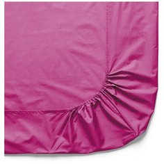 Простыня на резинке Nova Сатин, 200x200 см, малиновый