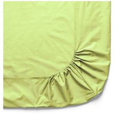 Простыня на резинке Nova Сатин, 160x200 см, фисташковый