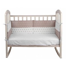 Сонная Сказка Бортик в кроватку День и ночь бежевый