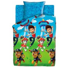 Детское постельное белье Райдер и щенки 1,5 спальное детские расцветки Тейковский хлопчатобумажный комбинат