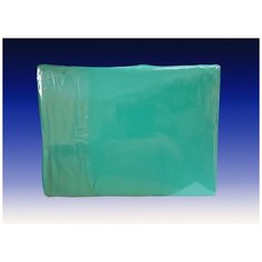 Трикотажная простыня на резинке изумрудная спальное место 180/200 см. Iv Selena