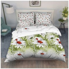 Постельное белье бязь василиса божьи коровки Семейное