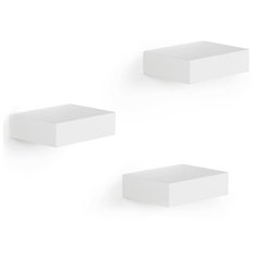 Полка Umbra Showcase набор 3 шт. 10х8х2 см, белый