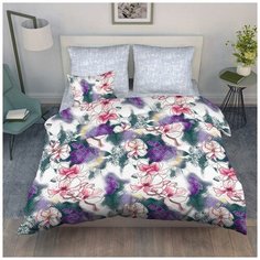 Постельное белье бязь василиса океан цветов 2-х спальное