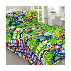 Детское постельное белье поплин 1888 1,5 спальное детские расцветки Iv Selena