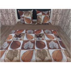 Постельное белье поплин IM0645 Евро Iv Selena