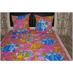 Детское постельное белье бязь артдизайн царевна 1,5 спальное детские расцветки Iv Selena