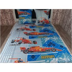 Детское постельное белье поплин гран-при 1,5 спальное детские расцветки Iv Selena