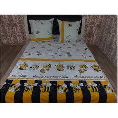 Детское постельное белье поплин IM0582 1,5 спальное детские расцветки Iv Selena