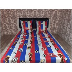 Детское постельное белье бязь фанаты футбола 1,5 спальное детские расцветки Iv Selena