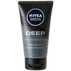 Nivea Очищающий скраб для лица Deep от черных точек 75 мл