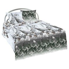 Постельное белье Шуйская бязь 82671 2-х спальное с евро простыней Iv Selena