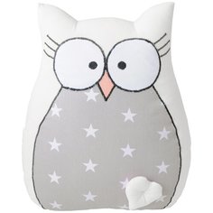 Подушка-бортик "Сова белая", 35*30 см, 100% хлопок Childrens Textiles