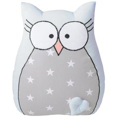Подушка-бортик "Сова голубая", 35*30 см, 100% хлопок Childrens Textiles