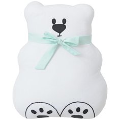 Подушка-бортик "Мишка белый с мятным бантиком", 35*30 см, 100% хлопок Childrens Textiles